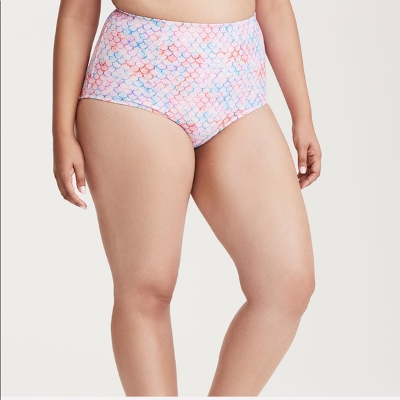 New! Torrid mermaid bikini bottom high waist 3x - Picture 3 of 6